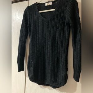 Pink Republic Black Textured Knit